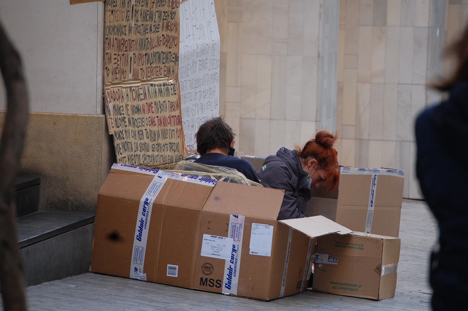 Φωτορεπορτάζ «Κ»: Η πρώτη ημέρα του δεύτερου lockdown-7