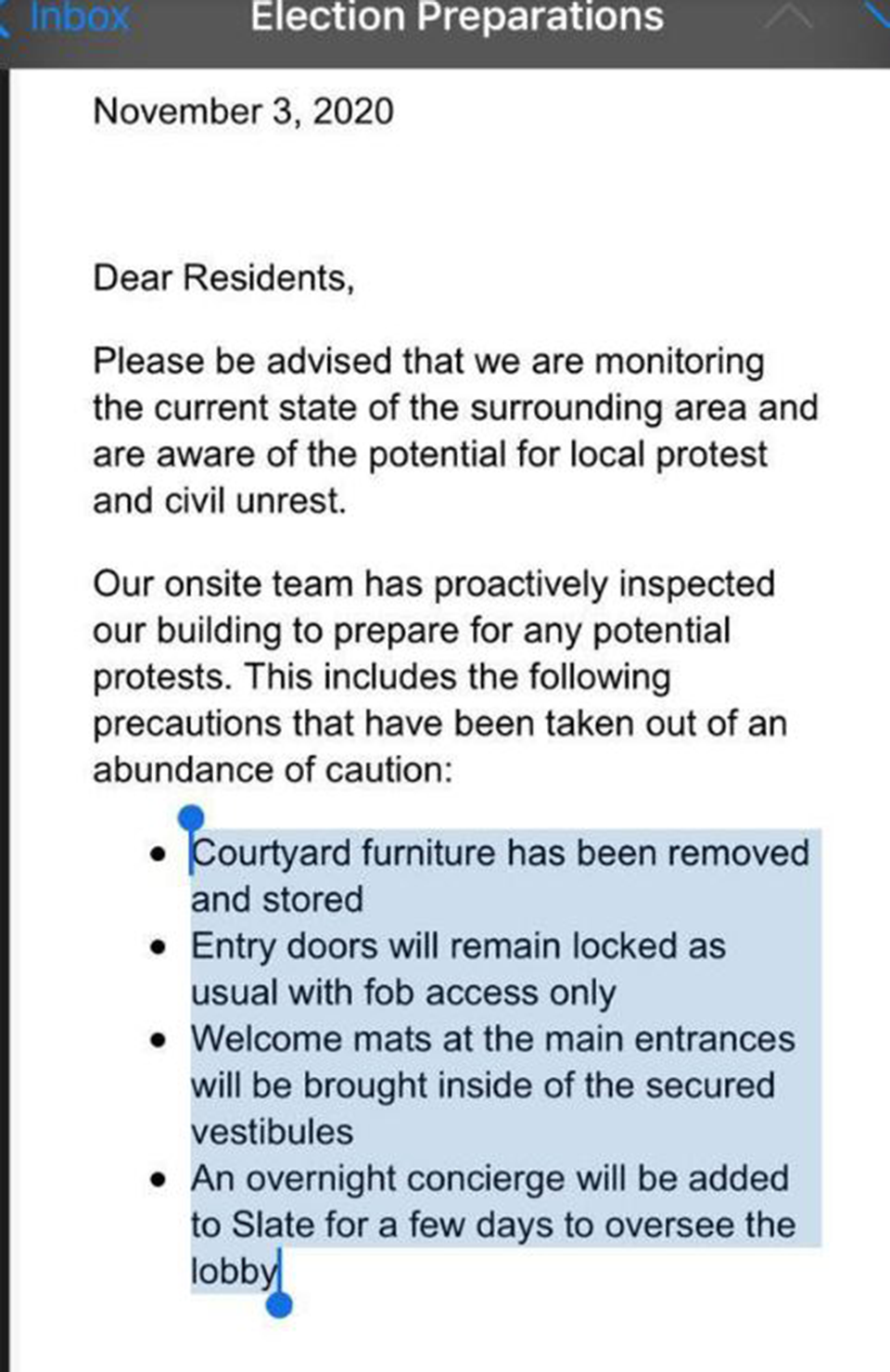 Εκλογές ΗΠΑ: «Οι πόρτες εισόδου θα παραμείνουν κλειδωμένες»-1