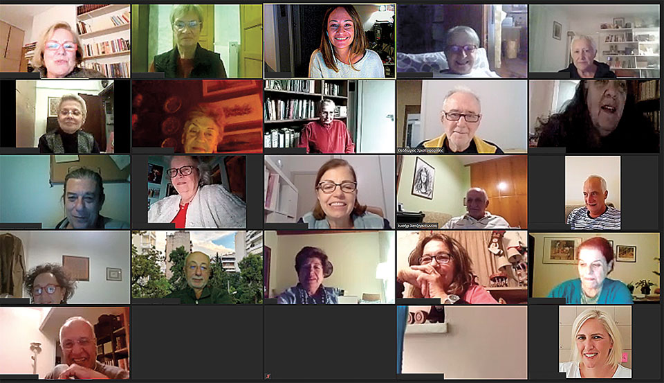 Γηράσκουν αεί διδασκόμενοι  στα διαδικτυακά θρανία-1