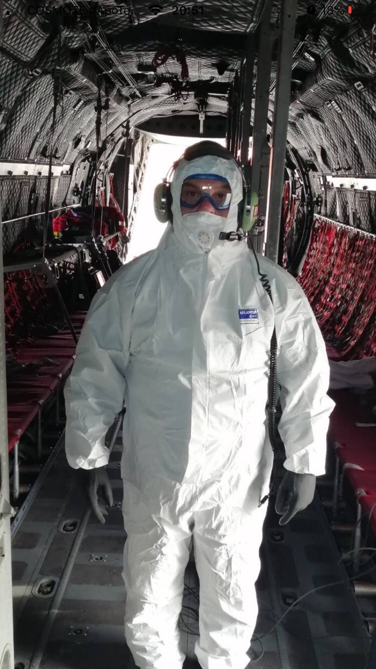 Πρώτη αεροδιακομιδή ασθενών από τη Βόρεια Ελλάδα στην Αθήνα-1