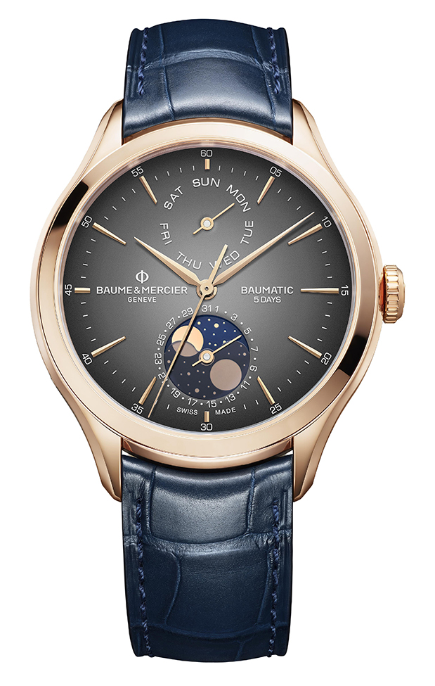 BAUME & MERCIER Clifton Baumatic Day-Date Moon-Phase-5