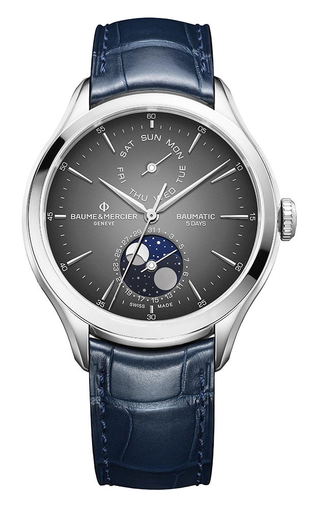 BAUME & MERCIER Clifton Baumatic Day-Date Moon-Phase-3