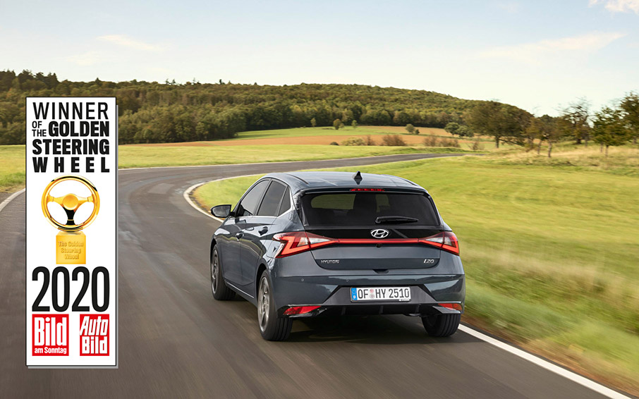 Το ολοκαίνουριο Hyundai i20 κατακτά το Χρυσό Τιμόνι 2020 Γερμανίας-1