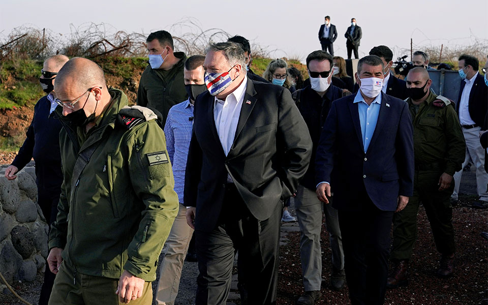 Επίσκεψη Πομπέο στα Υψίπεδα του Γκολάν (εικόνες)-5
