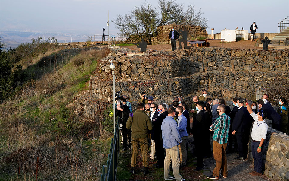Επίσκεψη Πομπέο στα Υψίπεδα του Γκολάν (εικόνες)-6
