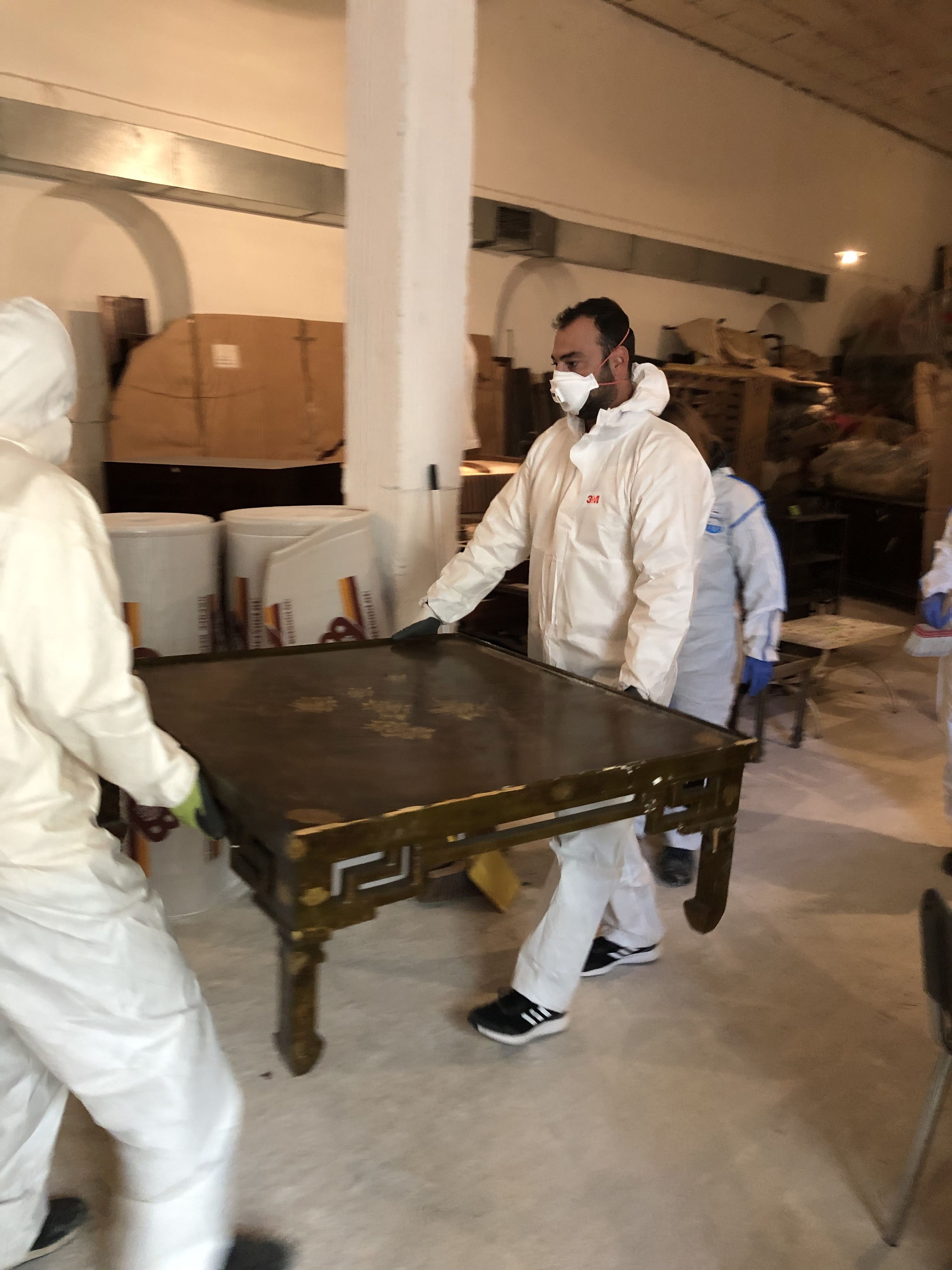 Προχωρούν τα έργα αποκατάστασης στο Τατόι-3