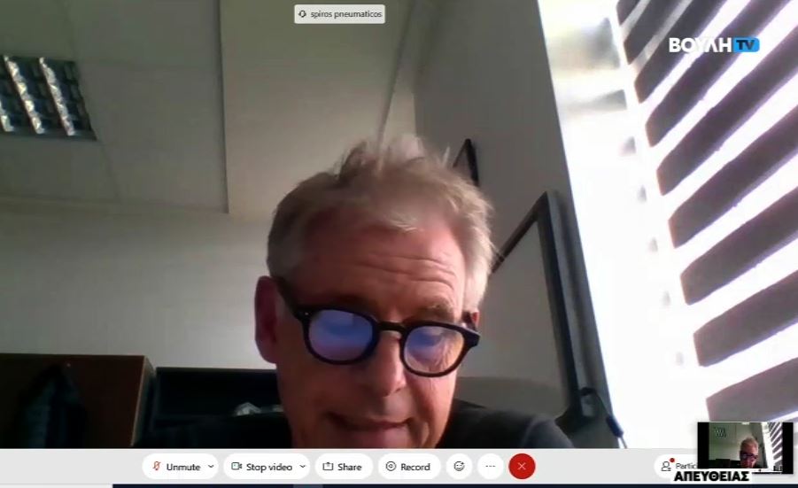 Βουλή: Πρώτη φορά εξ αποστάσεως ομιλία στην Ολομέλεια-1