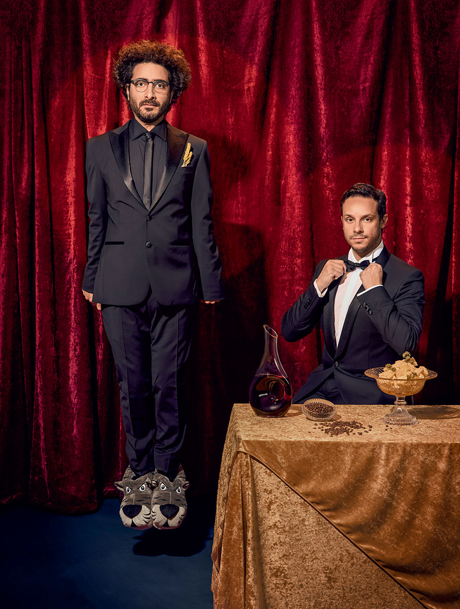 Λάμπρος Φισφής – Δημήτρης Μακαλιάς, τόπος στα νιάτα (και στο χιούμορ!)-3