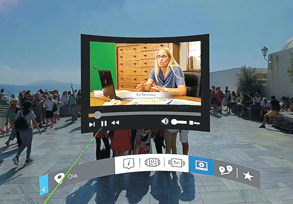 Μια ψηφιακή πλατφόρμα μάς ταξιδεύει στη στεριά και στον βυθό της Σαντορίνης-2