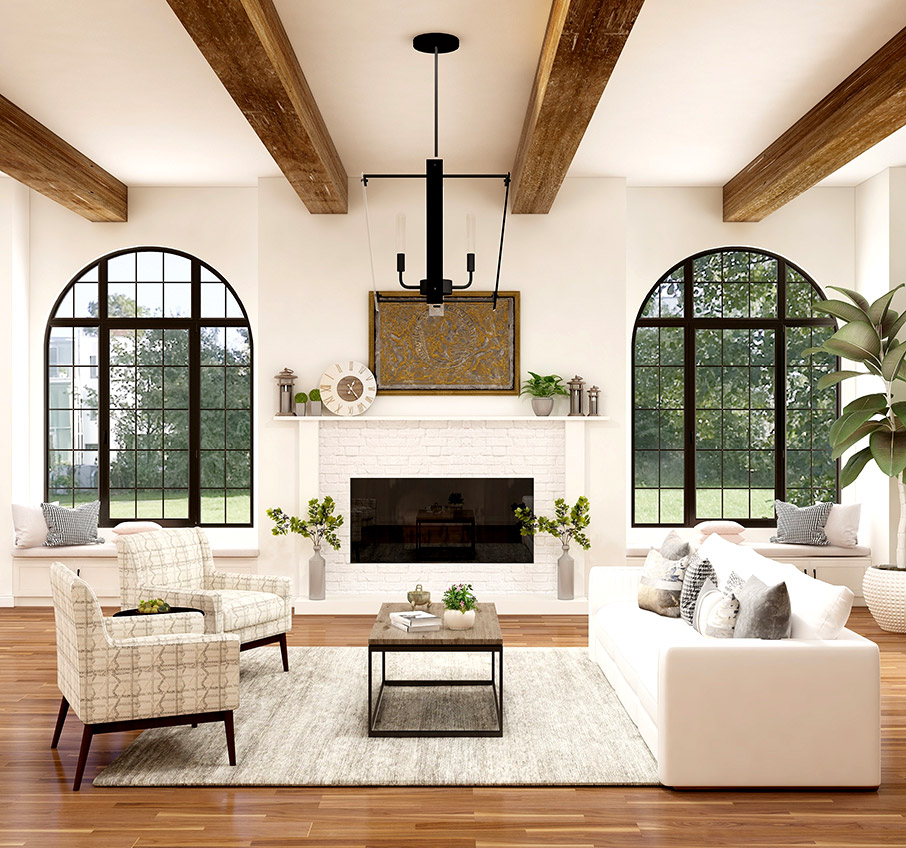 Πέτρινα Τζάκια που ταιριάζουν σε κάθε Στυλ Διακόσμησης-2