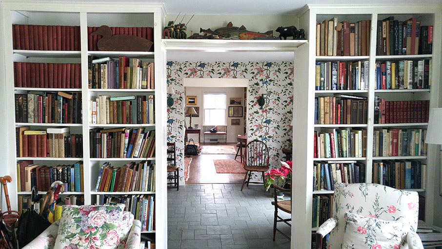 Μοντέρνες ιδέες για βιβλιοθήκη από γυψοσανίδα-1