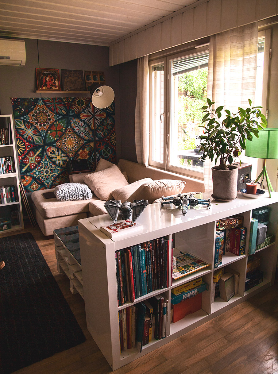 Μοντέρνες ιδέες για βιβλιοθήκη από γυψοσανίδα-5