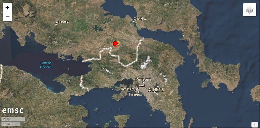 Σεισμός 4,4 Ρίχτερ στη Θήβα- Ιδιαίτερα αισθητός στην Αττική-1