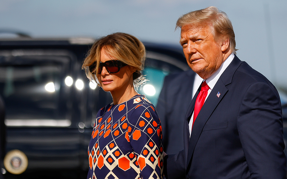 Υποστηρικτές του Τραμπ, τον υποδέχθηκαν στο Παλμ Μπιτς-2