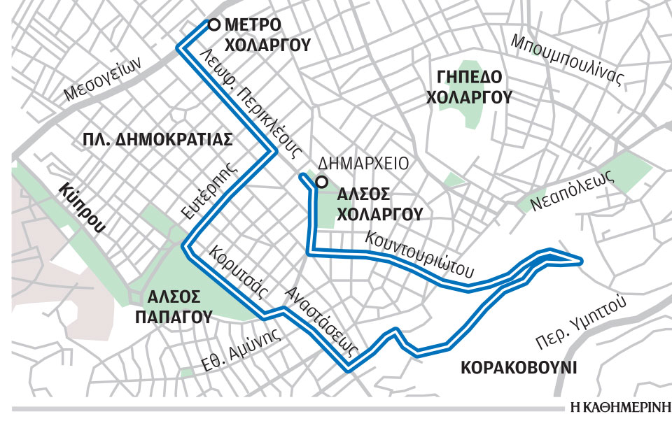 Χολαργός, από την «παραλιακή» στον Υμηττό-5