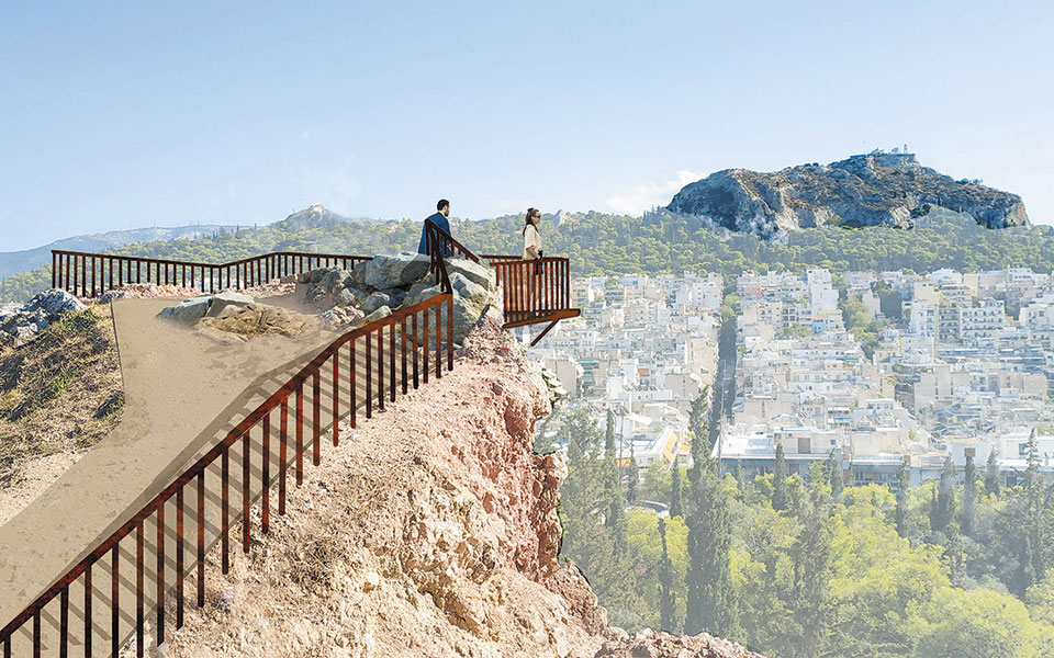 Ο λόφος του Στρέφη γίνεται ξανά τόπος αναψυχής-1