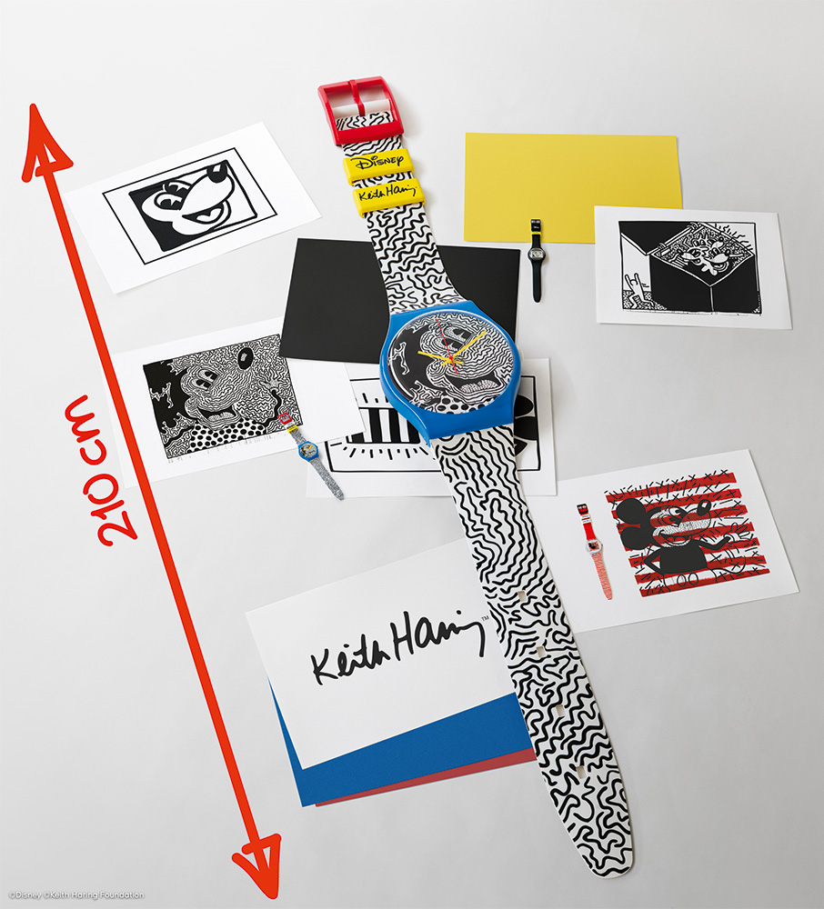 3+1 SWATCH Disney Mickey Mouse με την υπογραφή του Keith Haring-7