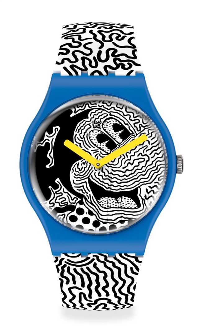 3+1 SWATCH Disney Mickey Mouse με την υπογραφή του Keith Haring-6