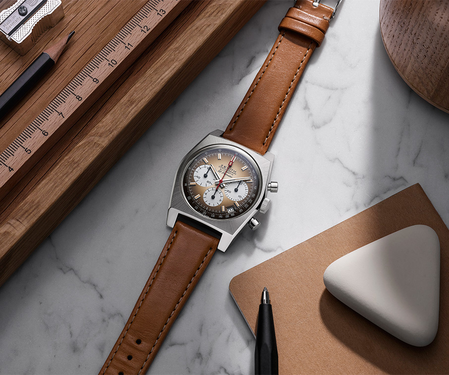 Το νέο ZENITH Chronomaster Revival A385 είναι στους τόνους της μόκας-3