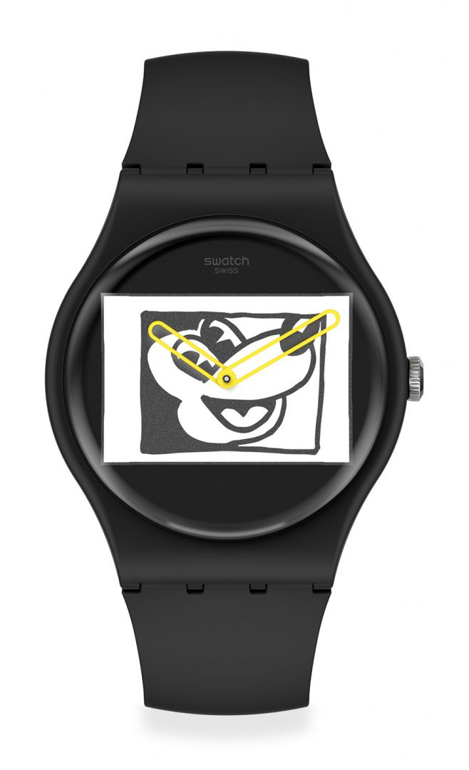 3+1 SWATCH Disney Mickey Mouse με την υπογραφή του Keith Haring-5