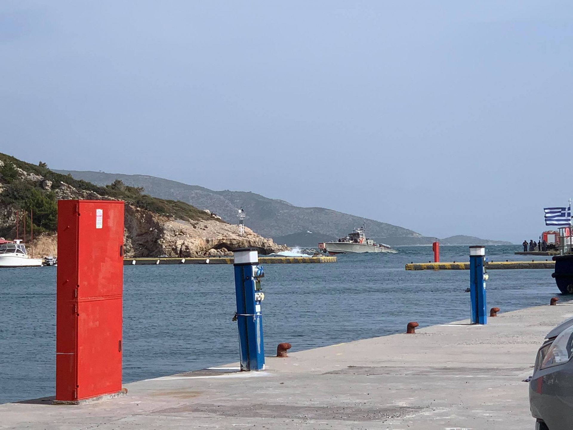 Σάμος: Παράκτιο περιπολικό προσάραξε σε αβαθή-2