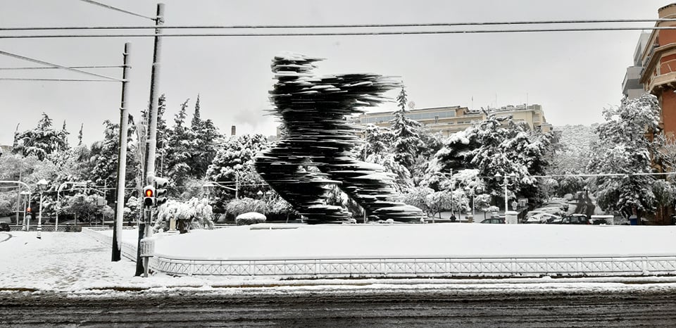 Οι Αθηναίοι ξύπνησαν σε «αλπικό» τοπίο-20