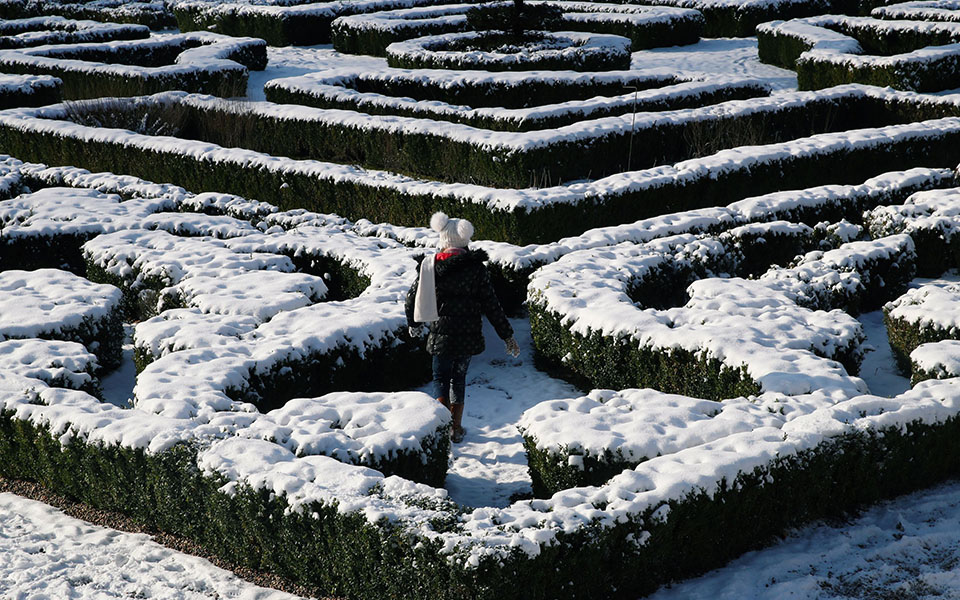 Ψυχρή εισβολή έντυσε στα λευκά την Ευρώπη (εικόνες)-2