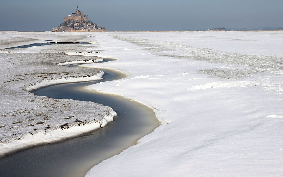 Ψυχρή εισβολή έντυσε στα λευκά την Ευρώπη (εικόνες)-10