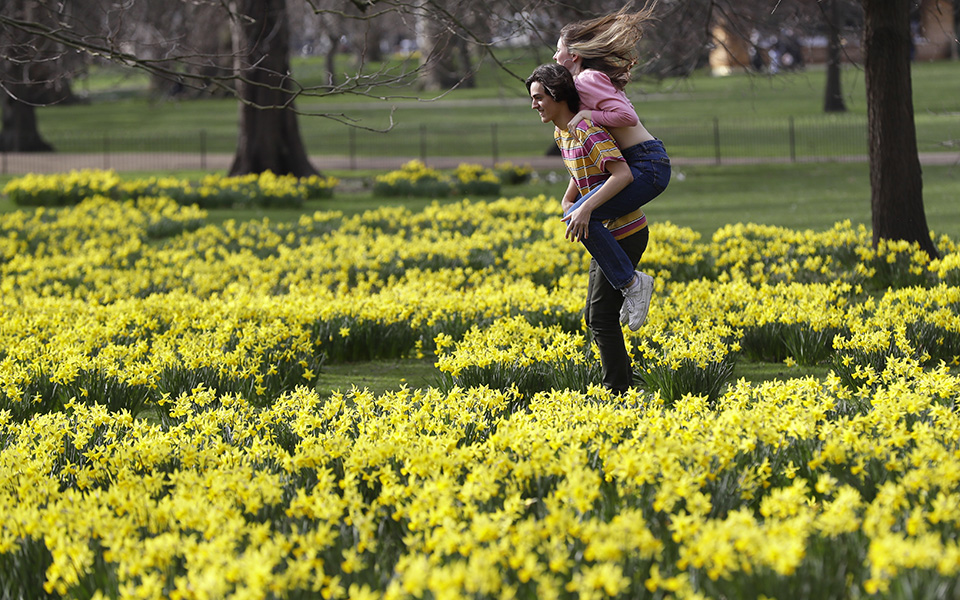 Λιακάδα και στο Λονδίνο