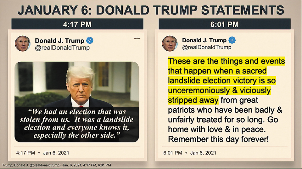 «Ο Τραμπ δεν ήταν ένας αθώος περαστικός στη βία»-1