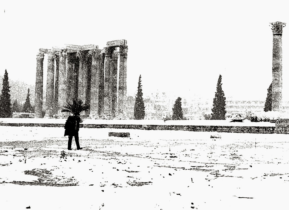 Χιόνι στην Αθήνα: όταν «τα δουλικά εκσφενδόνιζαν χιονόσφαιρες στους διαβάτες»-3
