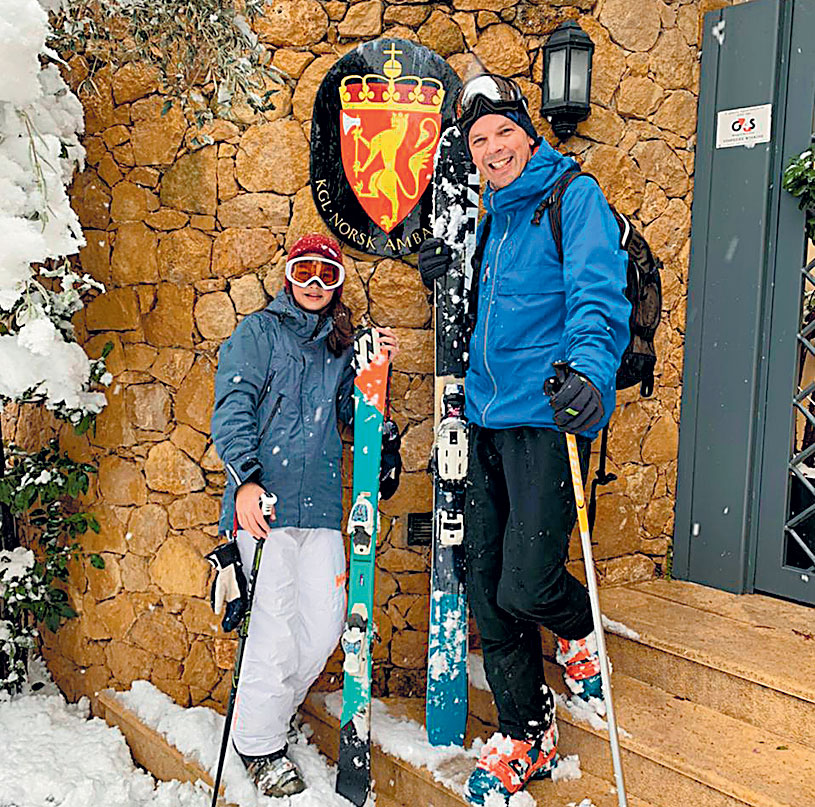 Συμβουλές για να χαρούμε τον χιονιά από τον Νορβηγό πρέσβη στην Αθήνα-1