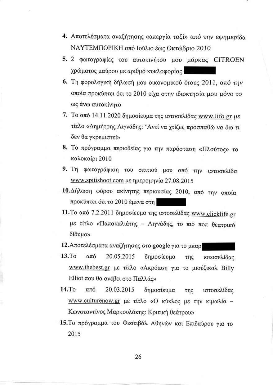 To υπόμνημα Λιγνάδη – Tι απαντά στις κατηγορίες για βιασμούς-26