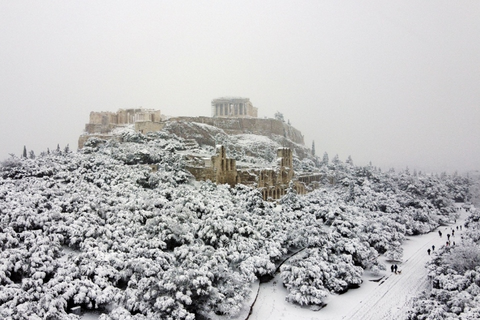 Η Ακρόπολη στα λευκά έκανε τον γύρο του κόσμου-4