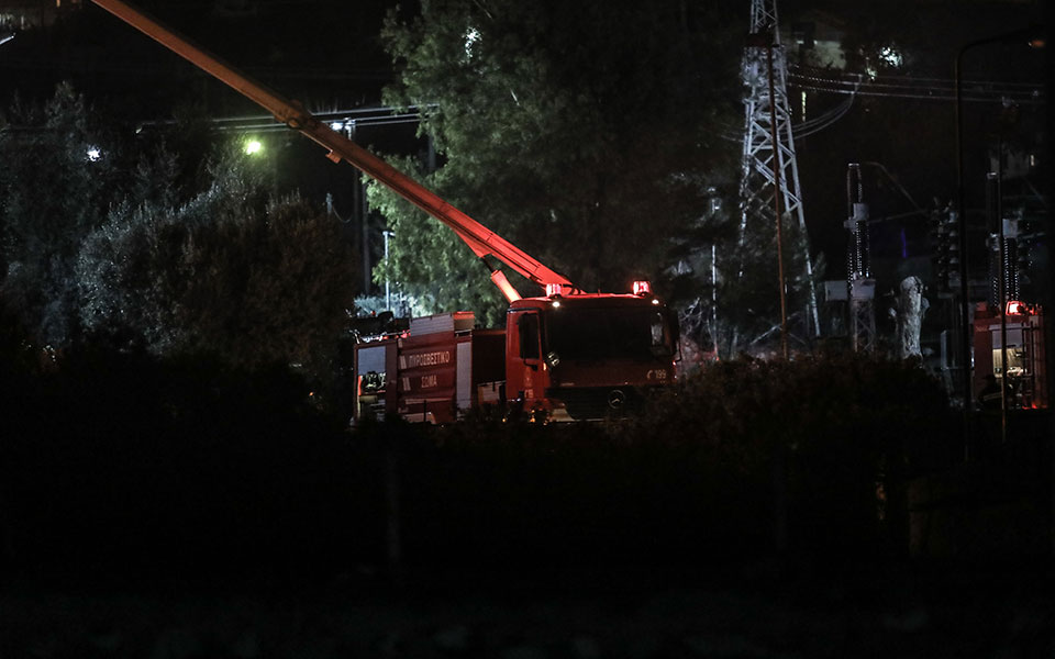 Από βραχυκύκλωμα η πυγκαγιά στον υποσταθμό Ασπροπύργου-2