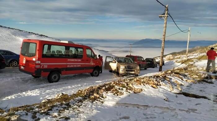 Ιωάννινα: Επιχείρηση προσέγγισης στο σημείο που εντοπίστηκαν τα συντρίμμια του αεροσκάφους-2