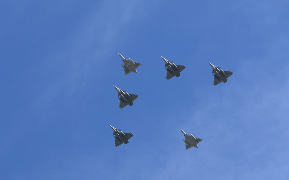 Στην Τανάγρα τέσσερα Rafale της γαλλικής Πολεμικής Αεροπορίας-3
