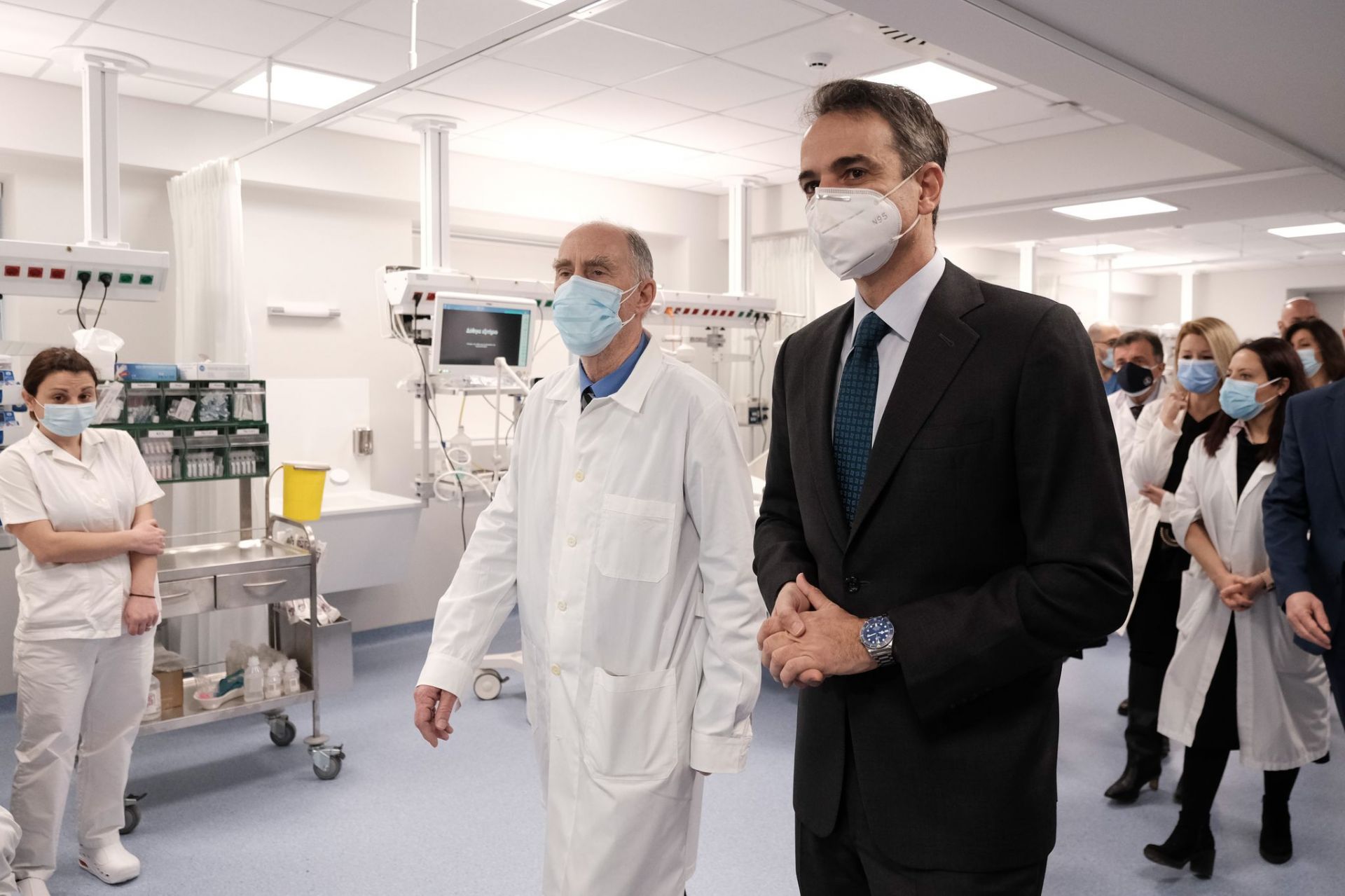 Μητσοτάκης προς υγειονομικούς: Εσείς να δίνετε το παράδειγμα του εμβολιασμού-1