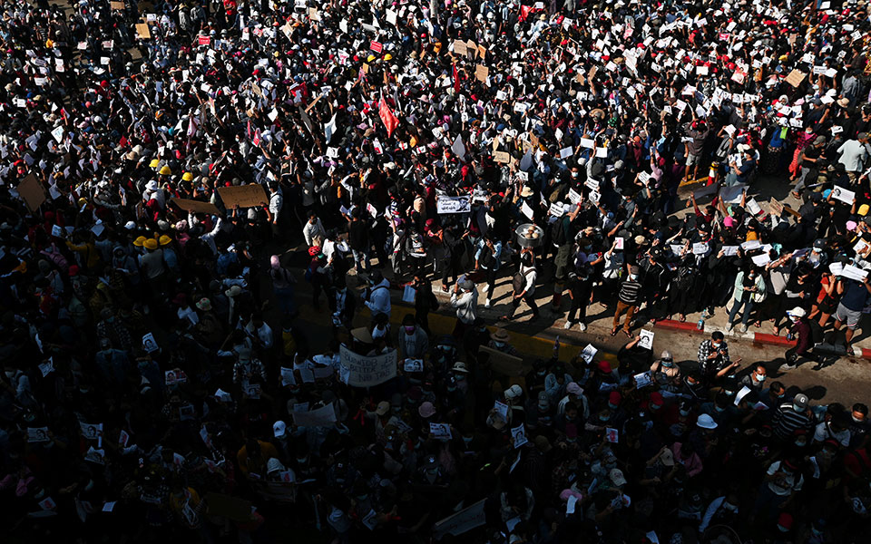Μιανμάρ: Νέες κινητοποιήσεις κατά του πραξικοπήματος-3