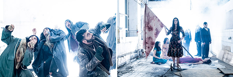 «Οι ελεύθεροι πολιορκημένοι» σε Live Streaming από το Θέατρο Rex – Σκηνή «Ελένη Παπαδάκη»-1