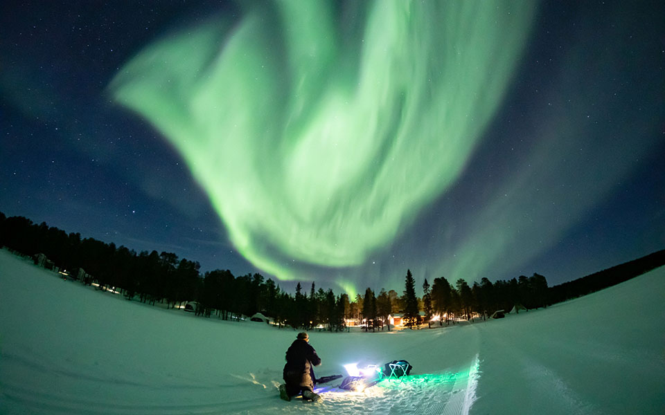 Όταν τα χρώματα «χορεύουν» στον φινλανδικό ουρανό (εικόνες)-1