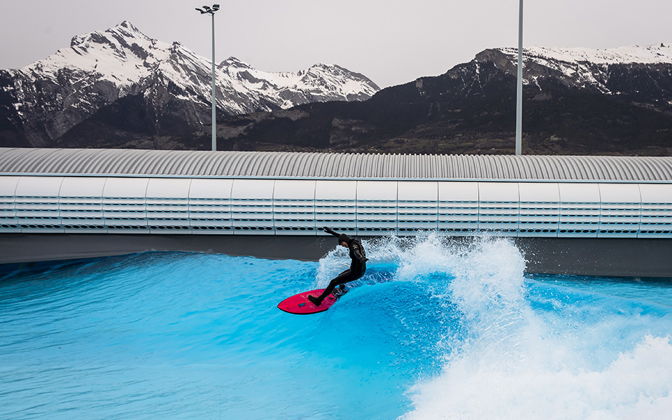Σερφ στις Ελβετικές κορφές