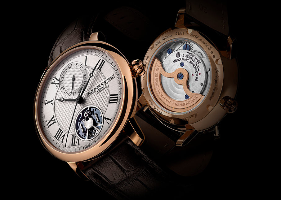 H επαναστατική καινοτομία του FREDERIQUE CONSTANT Slimline Monolithic Manufacture 40Hz-8