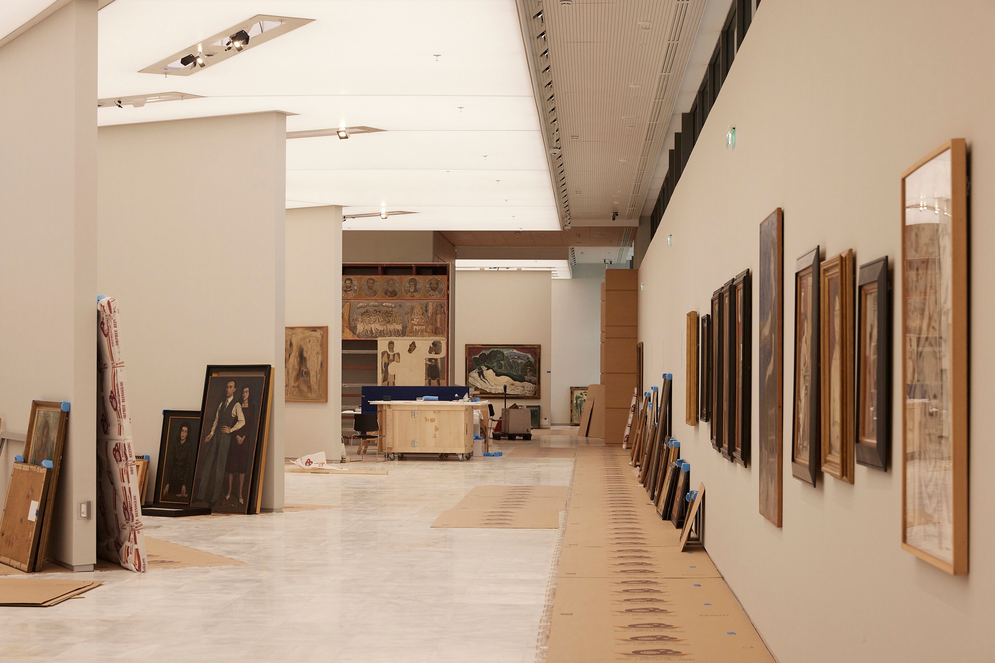 Εικόνες από την ανακαινισμένη Εθνική Πινακοθήκη – Επίσκεψη Μητσοτάκη-10