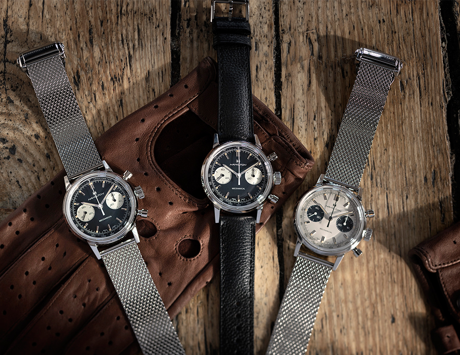 H vintage γοητεία του HAMILTON Intra-Matic Chronograph H-4