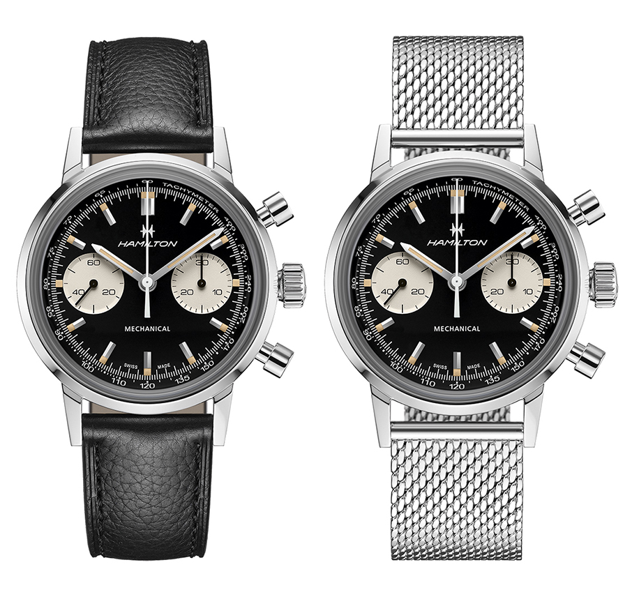 H vintage γοητεία του HAMILTON Intra-Matic Chronograph H-6