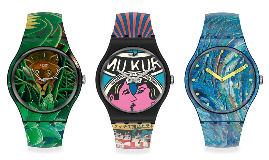 Η τέχνη μεταφέρεται στον καρπό χάρη στα νέα SWATCH x MoMA-1