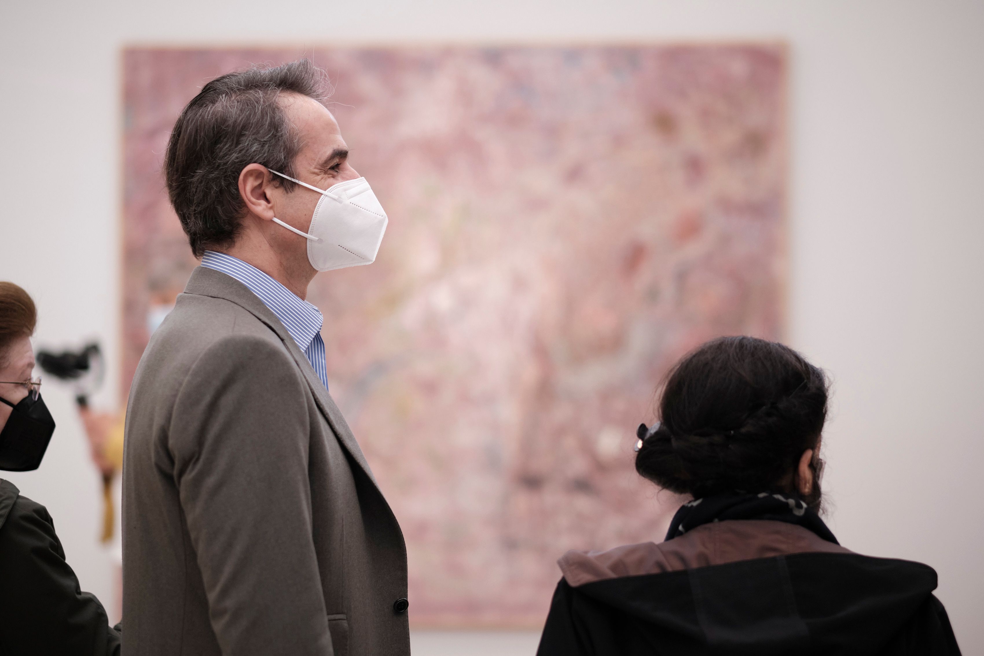 Εικόνες από την ανακαινισμένη Εθνική Πινακοθήκη – Επίσκεψη Μητσοτάκη-6