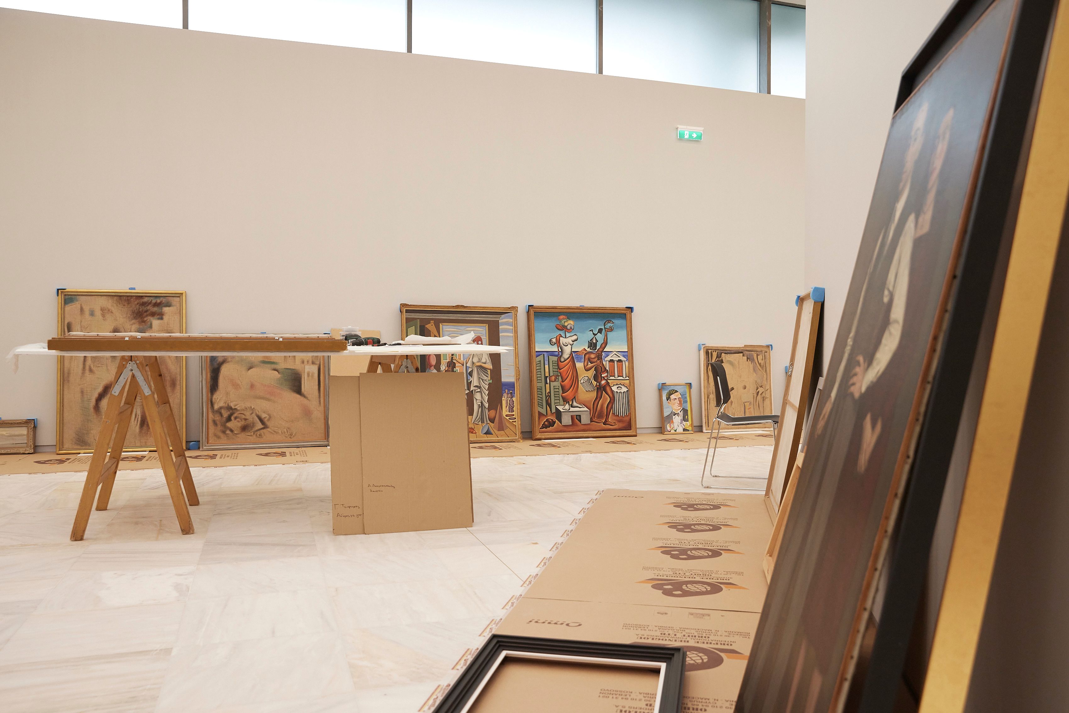 Εικόνες από την ανακαινισμένη Εθνική Πινακοθήκη – Επίσκεψη Μητσοτάκη-11