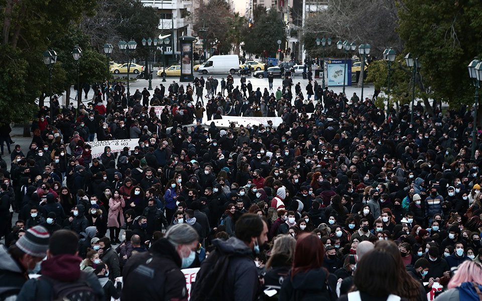 Νέα συγκέντρωση υπέρ Κουφοντίνα στην πλατεία Συντάγματος-3